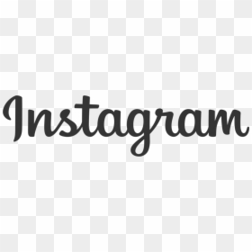 Instagram Name Logo Png, Transparent Png - instagram png