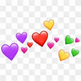 Heart Emoji Crown Png, Transparent Png - emoji png