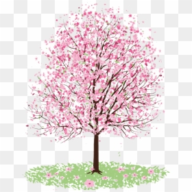 Cherry Blossom Trees Transparent, HD Png Download - tumblr png
