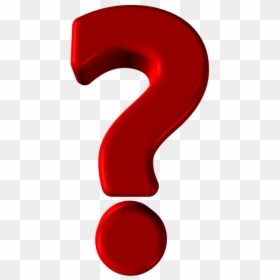 Red Question Mark Png, Transparent Png - question mark png