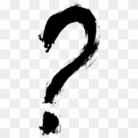 Question Mark Paint Brush, HD Png Download - question mark png