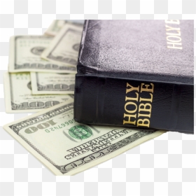 Bible And Money, HD Png Download - money png