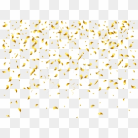 Transparent Confetti Gold Png, Png Download - confetti png