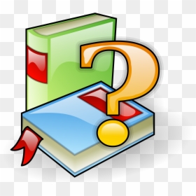 Books With Question Mark, HD Png Download - question mark png