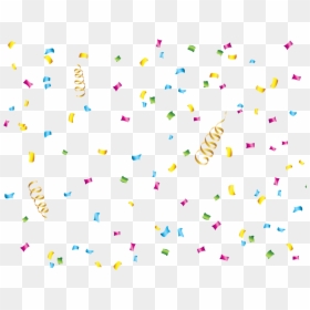 Transparent Background Confities Png, Png Download - confetti png