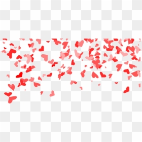 Transparent Background Hearts Png, Png Download - confetti png