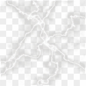 White Lightning Transparent Background, HD Png Download - lightning png