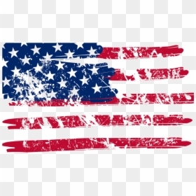 Transparent Png American Flag Png, Png Download - american flag png