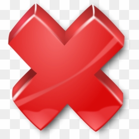 Green Red Cross Tick, HD Png Download - cross png