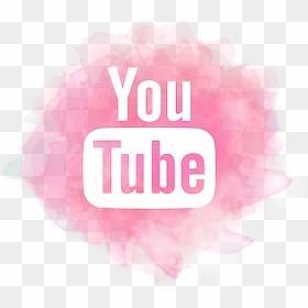 Pink Youtube Logo Transparent, HD Png Download - youtube logo png