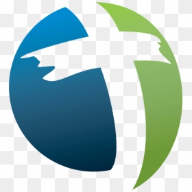 Earth And Cross Logo, HD Png Download - cross png