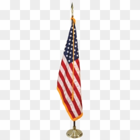 American Flag In Office, HD Png Download - american flag png