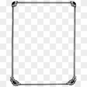 Simple Picture Frames Png, Transparent Png - frame png