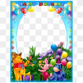Happy Birthday Frame Png, Transparent Png - frame png