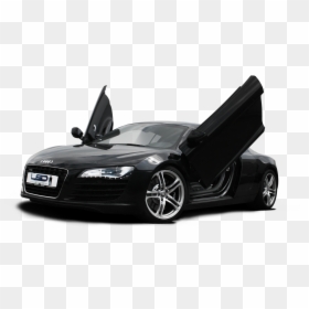 Audi R8 With Butterfly Doors, HD Png Download - car png