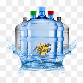 Plastic Bottle, HD Png Download - water png
