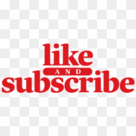 Like And Subscribe Png, Transparent Png - subscribe png