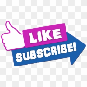 Like And Subscribe Logo Png, Transparent Png - subscribe png