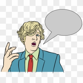 Person Talking With Speech Bubble, HD Png Download - speech bubble png