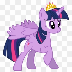 My Little Pony Twilight Sparkle With Crown, HD Png Download - sparkle png
