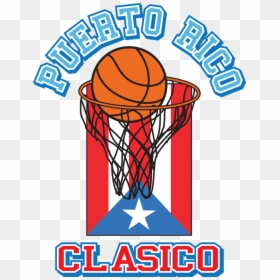 Puerto Rico Basketball Logo, HD Png Download - basketball png