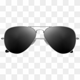 Black Aviator Sunglasses Png, Transparent Png - sunglasses png