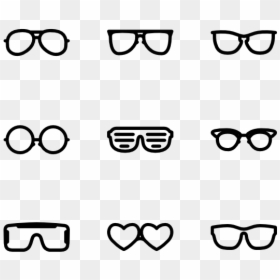 Glasses Icons, HD Png Download - sunglasses png