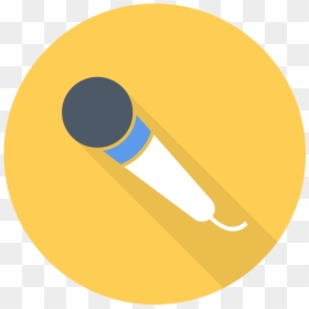 Mic Icon Png, Transparent Png - microphone png