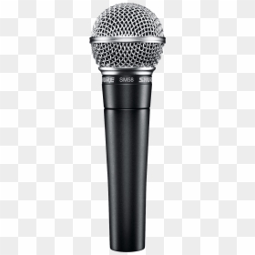 Sm58 Microphone, HD Png Download - microphone png