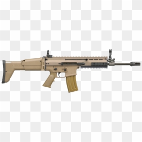 Scar H Assault Rifle, HD Png Download - gun png