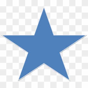 Blue Star Transparent Background, HD Png Download - star png