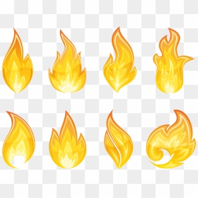 Fire Illustration, HD Png Download - flame png