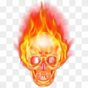 Ghost Rider Head Png, Transparent Png - vhv