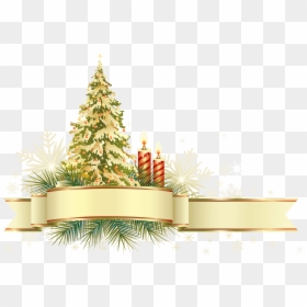 Transparent Christmas Decor Png, Png Download - christmas tree png