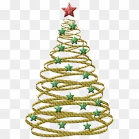 Transparent Background Gold Christmas Tree Clip Art, HD Png Download - christmas tree png