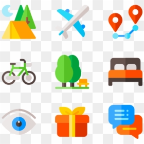 Travel Airplane Png Vector, Transparent Png - social media icons png