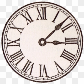 Old Fashioned Clock Face, HD Png Download - clock png