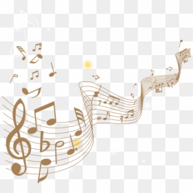 Music Notes Background, HD Png Download - music notes png