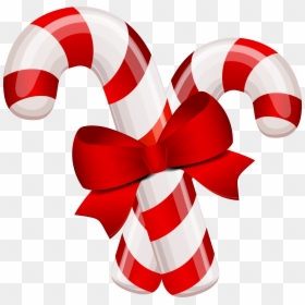 Christmas Candy Cane Clipart, HD Png Download - christmas png