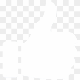 Thumbs Up Icon Png White, Transparent Png - thumbs up png