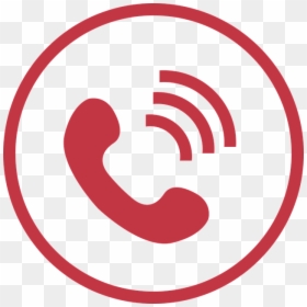 Icono Telefono Rojo Png, Transparent Png - phone icon png