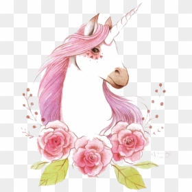 Watercolor Unicorn, HD Png Download - unicorn png