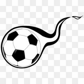 Flying Soccer Ball Clipart, HD Png Download - football png