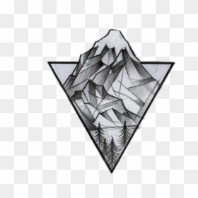 Hình Xăm Tam Giác, HD Png Download - triangle png