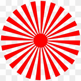 Red Sun Ray Png, Transparent Png - red circle png