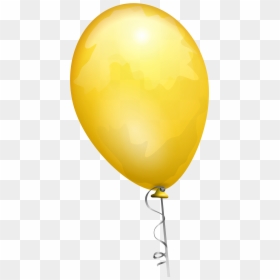 Transparent Background Yellow Balloon Png, Png Download - balloons png