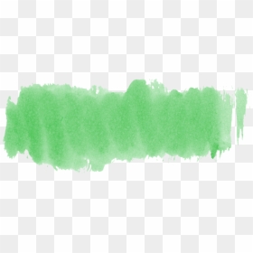 Watercolor Green Brush Stroke Png, Transparent Png - light png