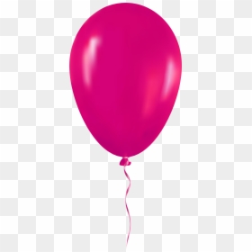 سكرابز بالون وردي, HD Png Download - balloons png