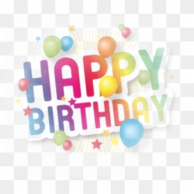 Happy Birthday 9 Png, Transparent Png - happy birthday png