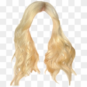 Blonde Girl Hair Png, Transparent Png - hair png